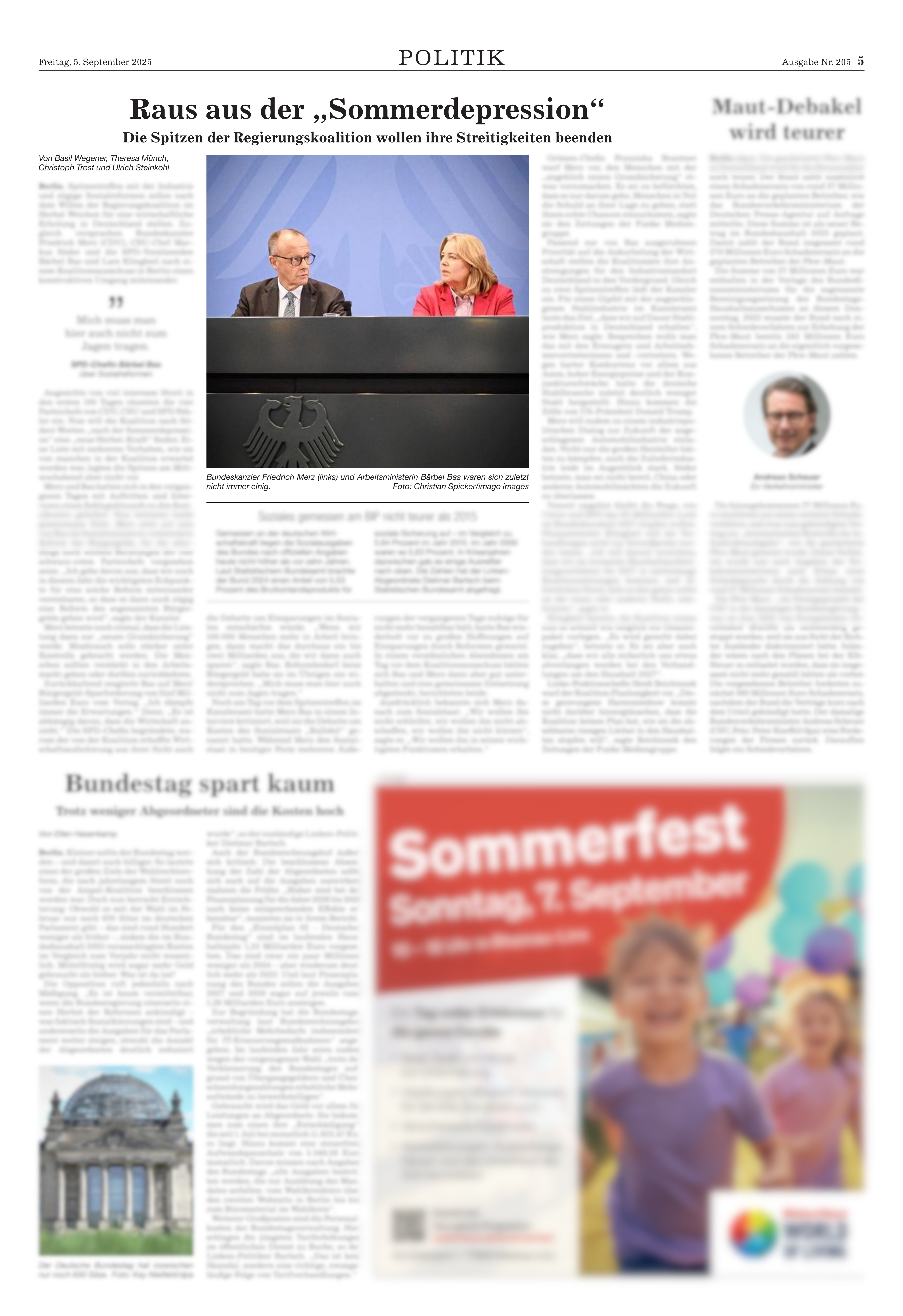 Badische Neueste Nachrichten 05.09.2025